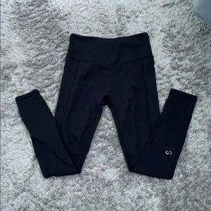 Curves and combat boots black leggings